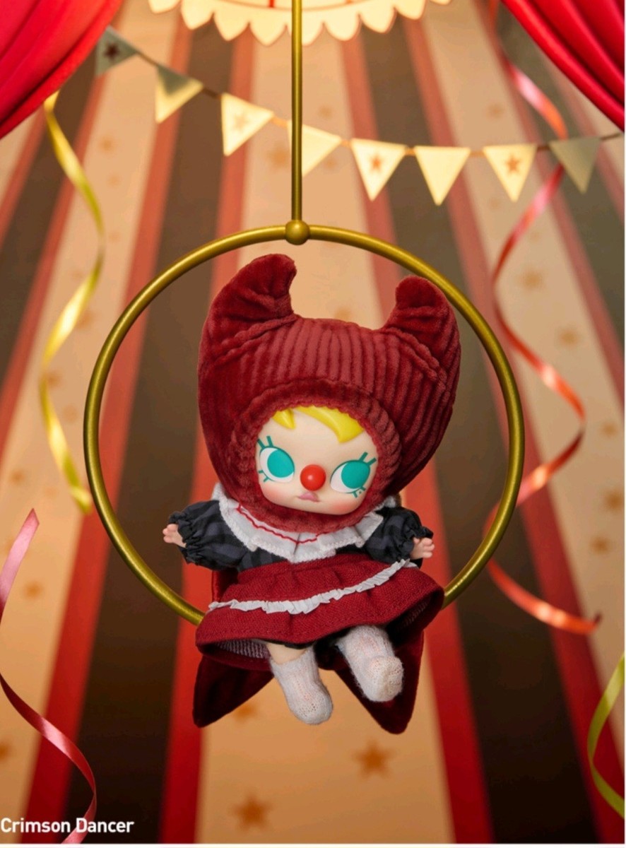 アイドル POP MART WHY SO SERIOUS CrimsonDancer USA* Authentic Pop MART Crimson Dancer Why So Serious Open Box
