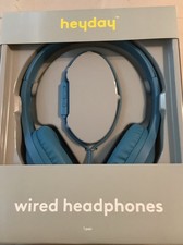 Heyday Wired On-Ear Padded Headphones Built In Microphone