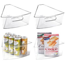 Lazy Susan Organizer for 26" Diameter Corner Lazy Susan, Plastic Kitchen Cabi...