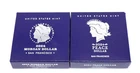 Mint 2024S Morgan & Peace Dollar Proof Set w/Boxes and COA's
