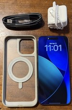 Apple iPhone 16 Pro Max - 1 TB - Desert Titanium (Unlocked) Applecare + 9/26