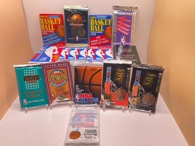 14 NBA Basketball Packs OVP 1990-97 Fleer SkyBox Upper Deck Hoops Michael Jordan