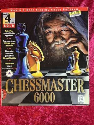 Chessmaster 6000 (Windows 95/98) PC CD-ROM  New Sealed