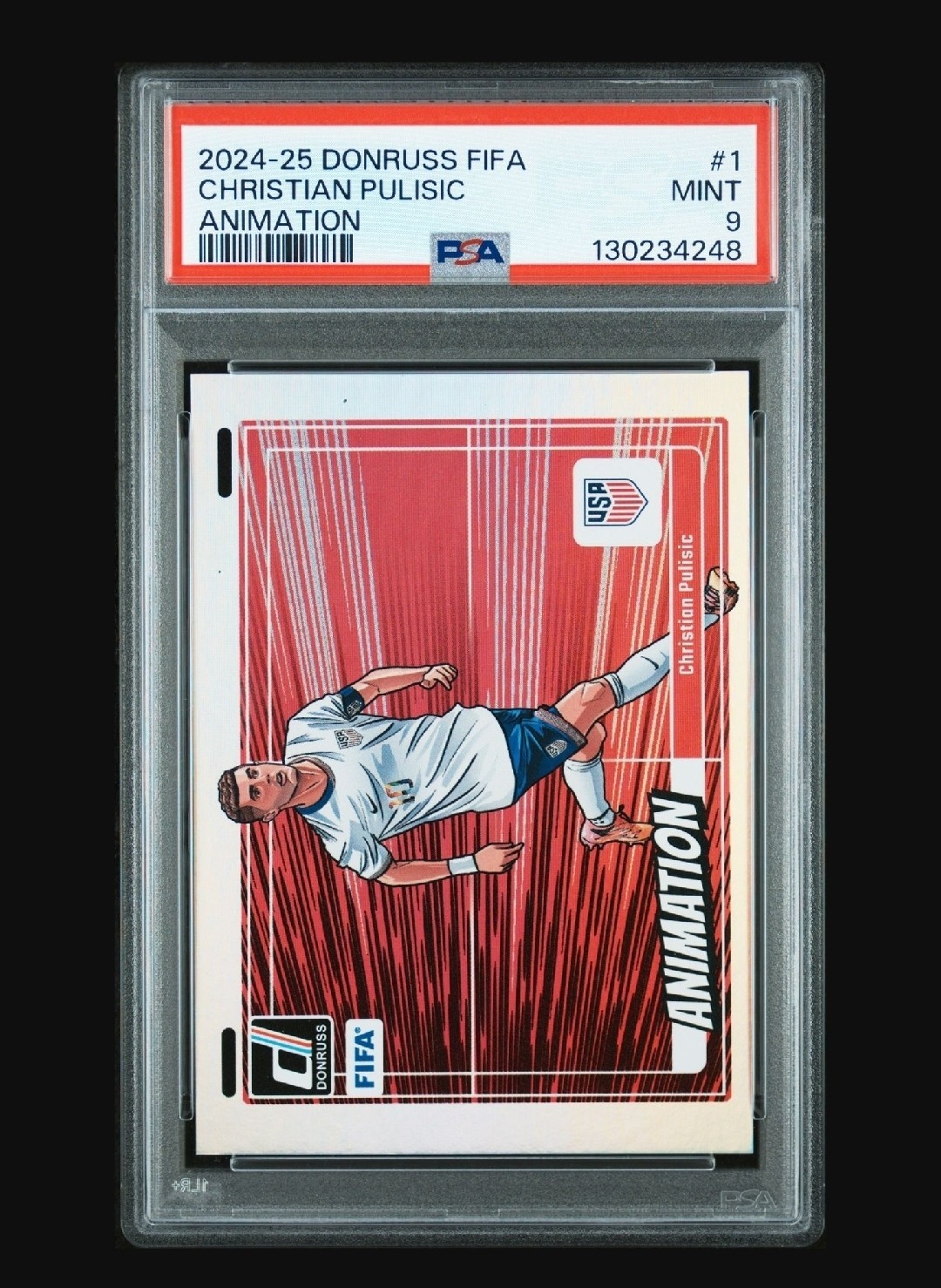 2024-25 Panini Donruss FIFA Animation Christian Pulisic #1