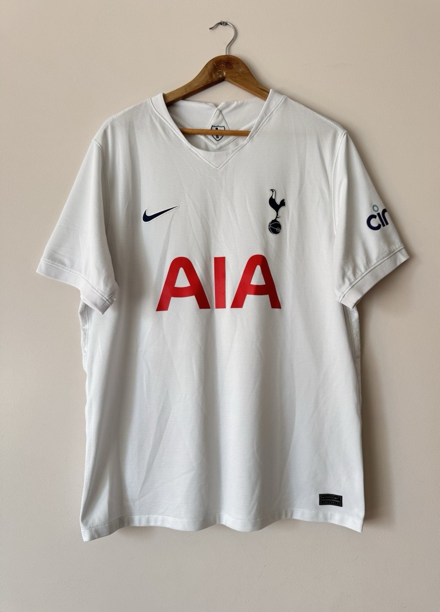 【US規格】希少 SONS OF PITCHES サッカーシャツ 白 2XL Tottenham Hotspur 2021-2022 Home Soccer Jersey Football Shirt Kit