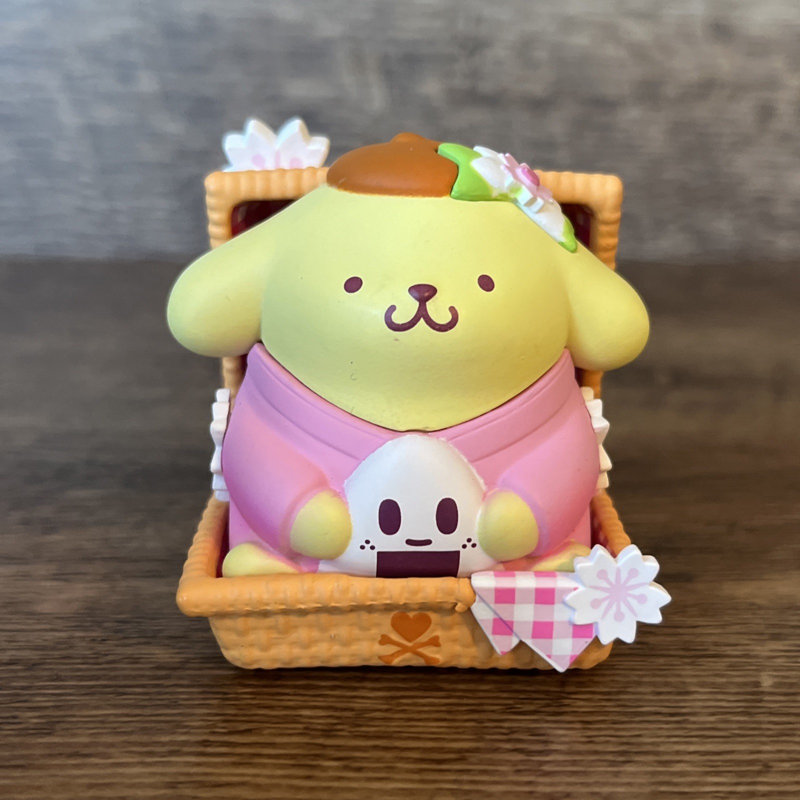 Tokidoki Hello Kitty & Friends Series 3 Cherry Blossom Pompompurin Figure Kawaii