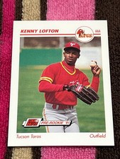 1991 LINE DRIVE AAA RC #614 KENNY LOFTON TOROS BASEBALL NMMT ROOKIE CARD!. rookie card picture
