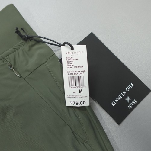 Kenneth Cole Active Tech Jogger Ankle Zip DWR Lightweight Reflective Olive - Afbeelding 17 van 18