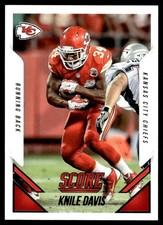 2015 Score Knile Davis Kansas City Chiefs #221