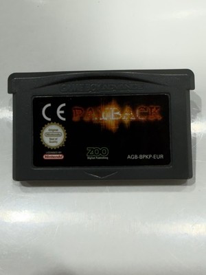PAYBACK [ORIGINAL] Nintendo Game Boy Advance Videospiel Cartridge