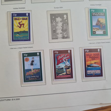 ISLE OF MAN 2000 SG 907-911 STEAM PACKET COMPANY MNH