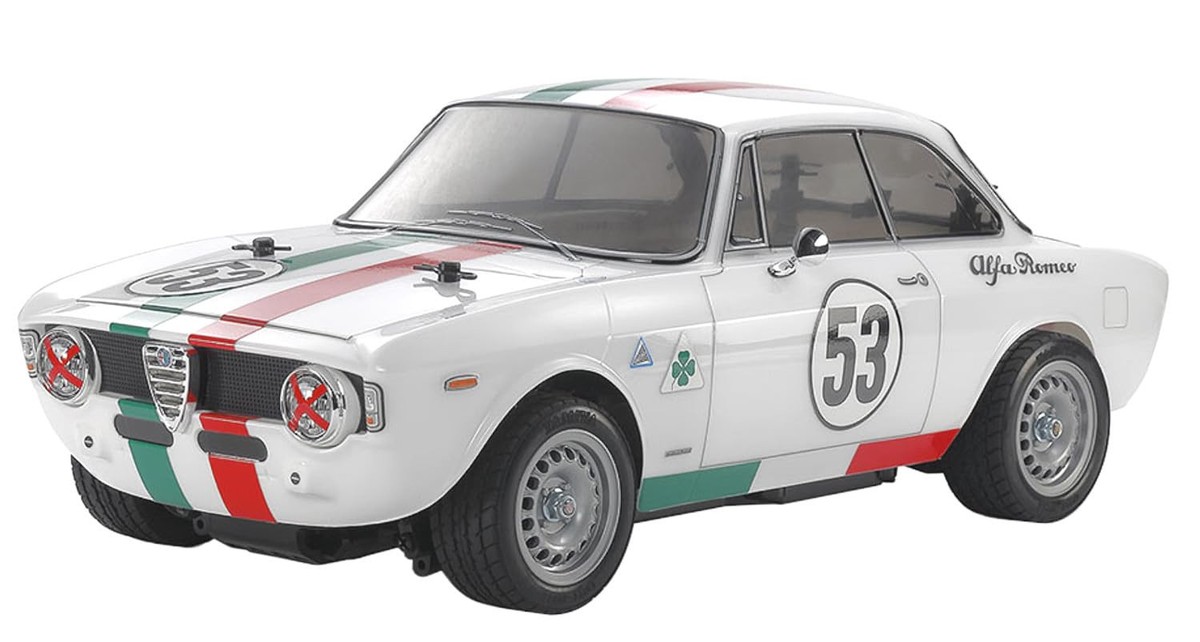Tamiya 1/10 RC Car No.732 Alfa Romeo Giulia Sprint GTA Club Racer