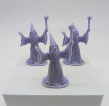 DFC Dragonriders of the Styx D D Plastic Fantasy Purple Wizards Lot of 3