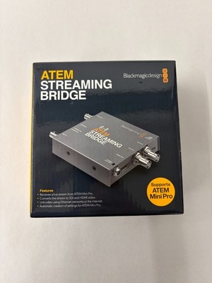 Blackmagic Design ATEM Streaming Bridge for ATEM Mini Pro Streaming Switchers