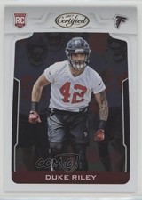 2017 Certified Rookies /999 Duke Riley #195 0a2
