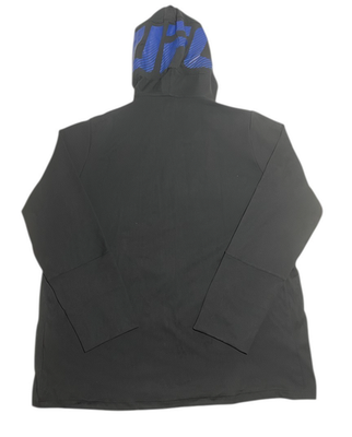 Reebok UFC Hoodie Jacket Mens 2XL Full Zip Black White Training