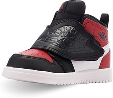JORDAN SNEAKERS JR SKY JORDAN 1  BQ7196 016 NERO BIANCO ROSSO