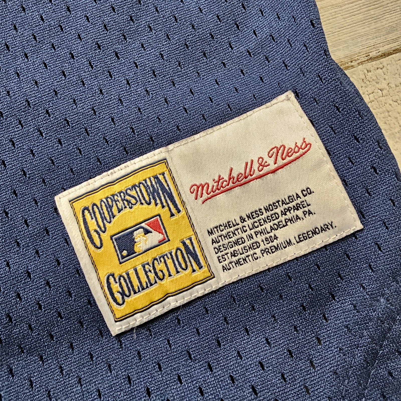 St. Louis Cardinals 5XL Big Mitchell Ness Cooperstown Collection Jersey 5XLB Men