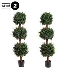 5 Ft. Hedyotis Artificial Trees, Set of 2