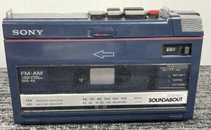 SONY WA-55 カセットプレーヤー ポータブルプレーヤー
