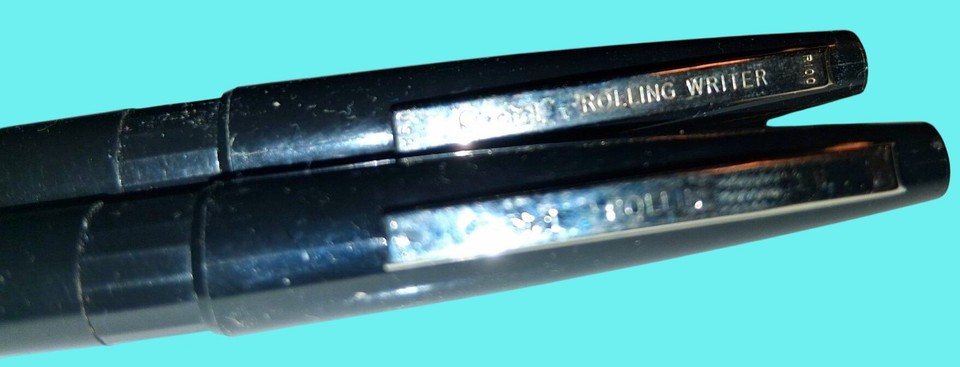 Vintage Pentel Black Scripto Rolling Writer Pens Retractable Rolling ...