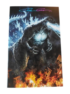 Godzilla Rivals Biollante vs Destoroyah #1 Clayton Crain Signed Exclusive Ltd 5