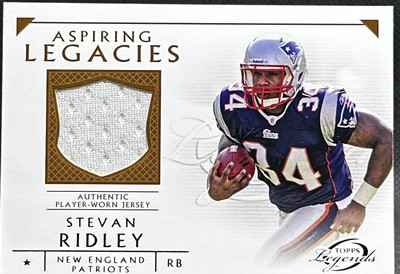 2011 Topps Gridiron Legends Football Stevan Ridley Jersey