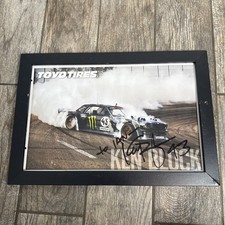 Ken Block Autographed Hoonigan Poster Signed In Person 100 Authentic