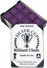 Billiard CHALK - ONE DOZEN