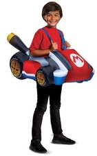 Inflatable Super Mario Costume for Kids - Nintendo Mario Kart Outfit