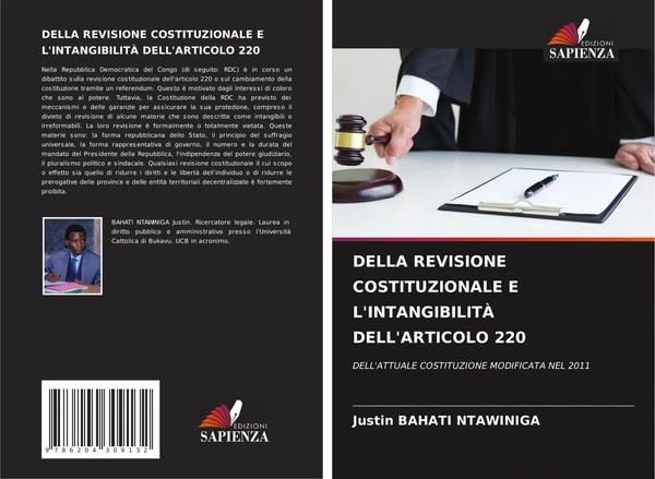 Justin Bahati Ntawiniga | Della Revisione Costituzionale E L'intangibilitÀ...-image