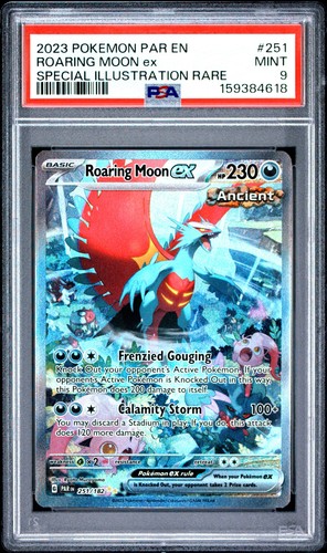 Roaring Moon ex graded PSA 9 for sale on eBay