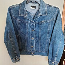 Vintage Women's LEE Riders Denim Jacket Size M Reg