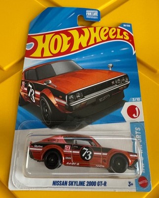 HOT WHEELS 3/10 NISSAN SKYLINE 2000 GT-R 88/250 HW J-IMPORTS MATTEL TOYS DIECAST