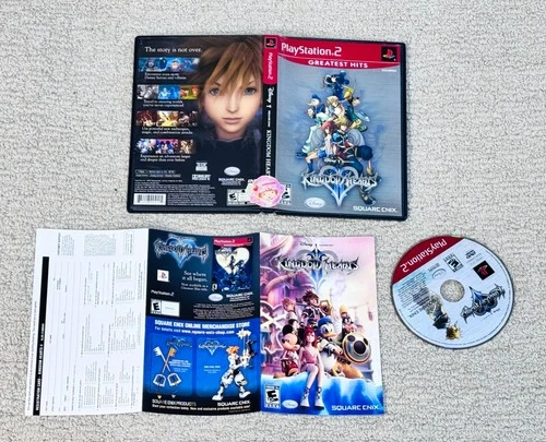 Kingdom Hearts II (Sony PlayStation 2, PS2) Complete CIB - Tested