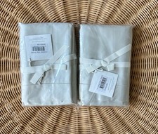 NEW Serena  Lily Sutton 610-TC Sateen King Shams Set of 2 -Moonlight Grey