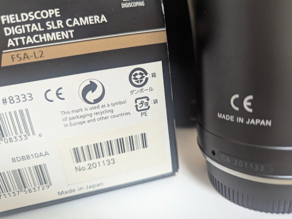 [Mint in Box Case]Nikon FSA-L2 Fieldscope Digital SLR Camera Attachment Japan 65 - Image 2 of 4