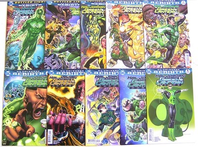 US - HAL JORDAN AND THE GREEN LANTERN CORPS - 1-10 (of 1-50) - DC 2016-2018