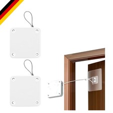 Automatischer Türschließer Edelstahl mit 1000g Zugkraft 2 Stück