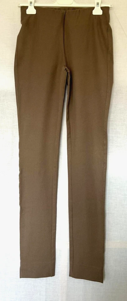 Winser London Legging 6 Mink Ankle Slits Italian 4 Way Stretch Fabric BNWT - Image 2 of 4
