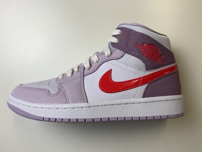 Nike Air Jordan 1 Mid Valentines Day Pink Rosa Lila Valentine WMNS