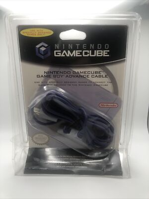 OEM Nintendo Gamecube Gameboy Advance Cable, NEW SEALED, Packaging Damaged