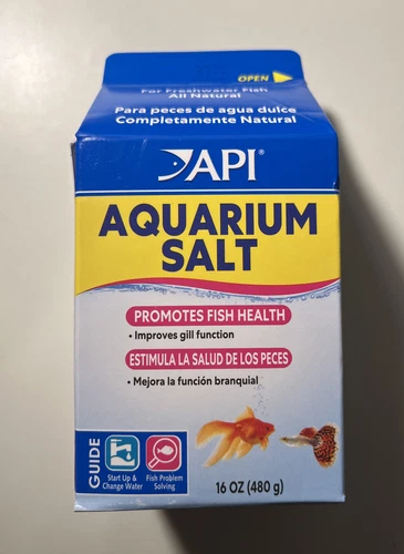 AQUARIUM SALT Freshwater Aquarium Salt 16-Ounce Box