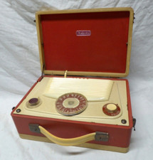 Vintage, kleines Röhrenradio im Koffer - VIDOR "My Lady Anne" CN430 von 1955