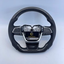 For Toyota 2020-2025 Highlander / Sienna Real Carbon Fiber Steering Wheel