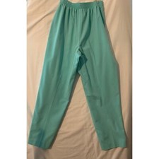 Vintage Alfred Dunner Aquamarine Elastic Waist Pull on Pants