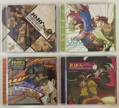 Jojo's Bizarre Adventure Original Soundtrack 4CD set Japanese
