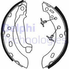 DELPHI Bremsbackensatz Bremsbacken hinten für Nissan Micra II K11