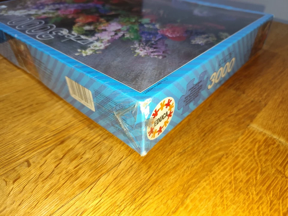 EDUCA puzzle 3000 Basket with flowers No. 7947 - Imagen 3 de 4