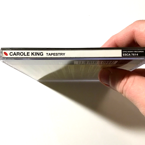 Carole King - Tapestry (CD, 1996, Reissue) Japan esca 7614, OBI, Rare, Folk Rock - Picture 3 of 7